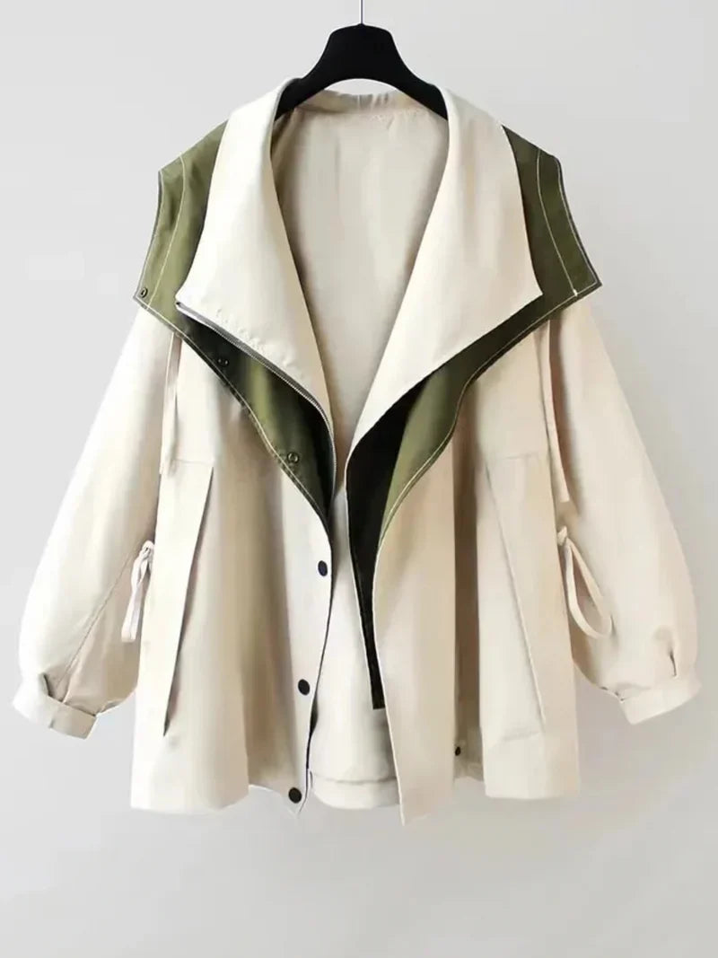 Lilian - stylischer wasserabweisender trenchcoat