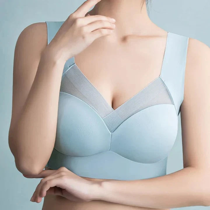 Blauer komfort-bh - lisa