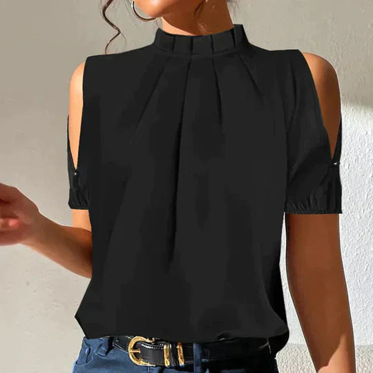 Elegantes - schulterfreies damenoberteil - chic und komfort