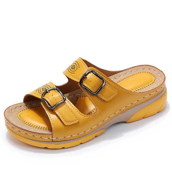Orthopädische ledersandalen | Glayza