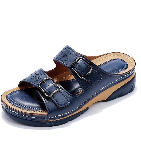 Orthopädische ledersandalen | Glayza
