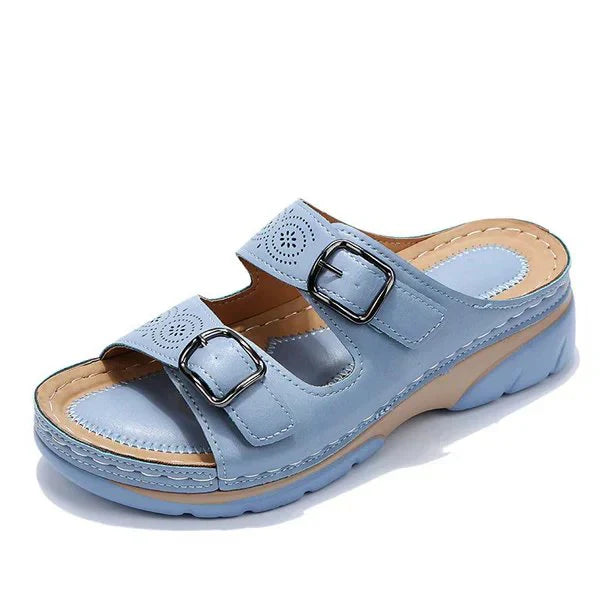 Orthopädische ledersandalen | Glayza