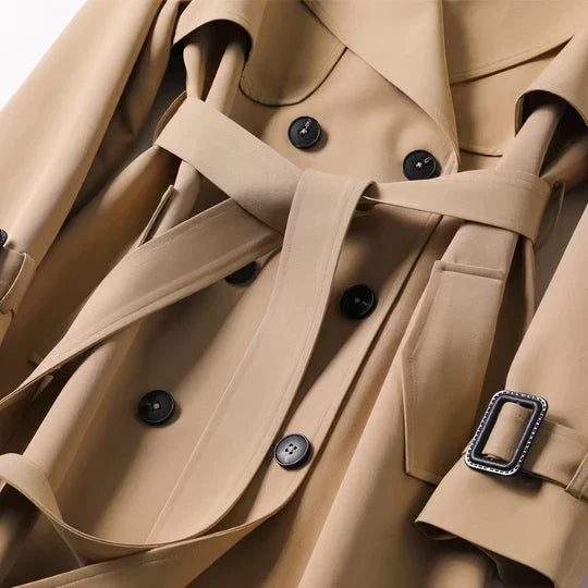 Clotilde - damen trench mantel warme