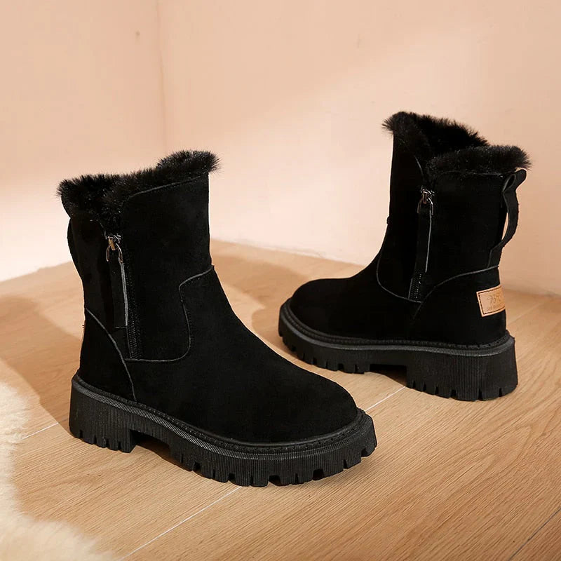 Tanja - knöchelhohe schneestiefel für damen