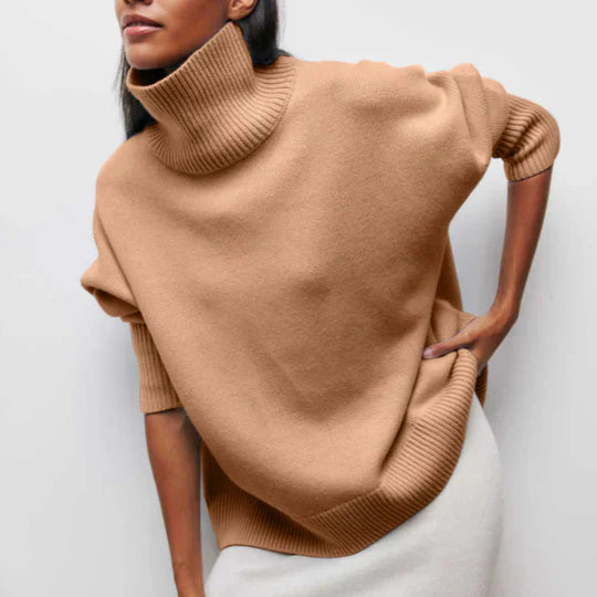 Katrielle - damen rollkragen pullover winter