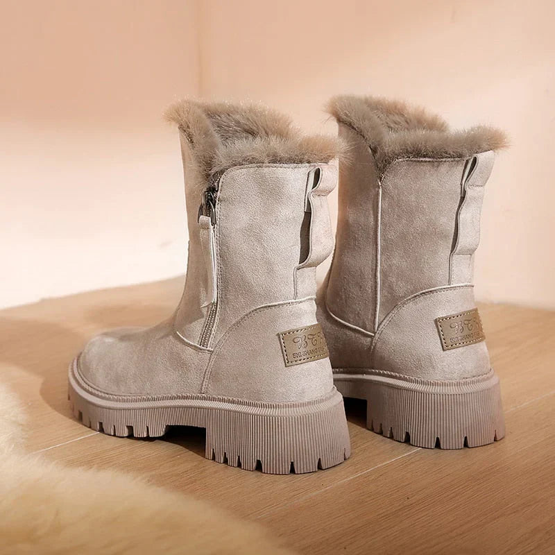 Tanja - knöchelhohe schneestiefel für damen