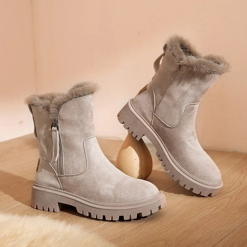 Tanja - knöchelhohe schneestiefel für damen