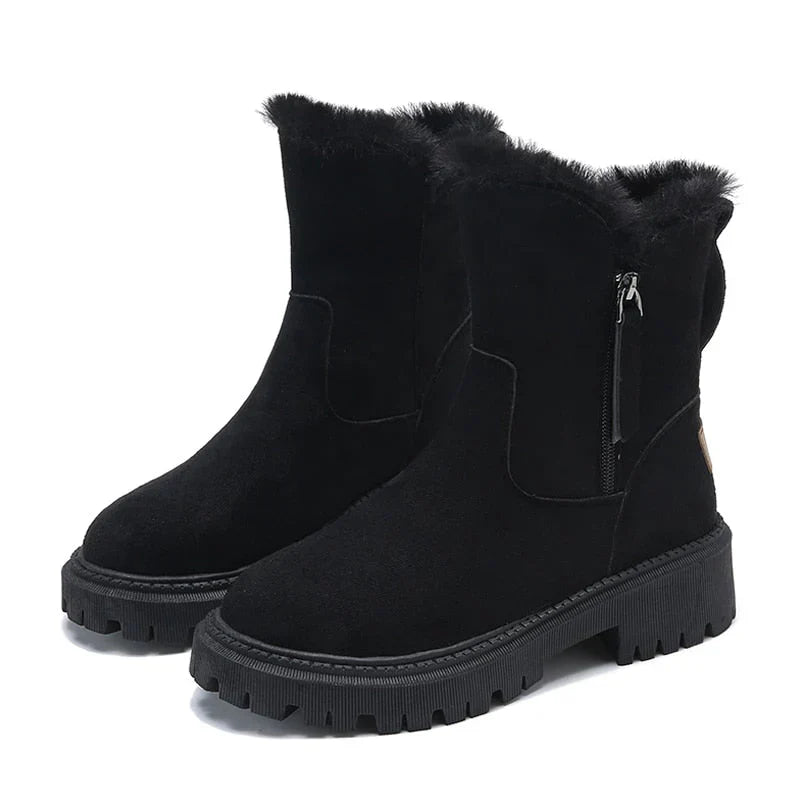 Tanja - knöchelhohe schneestiefel für damen