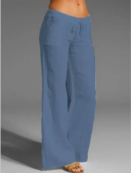Weiße leinenhose - Anna