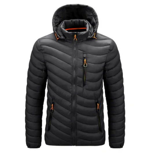 Demarcus - modische warme steppjacke für herren