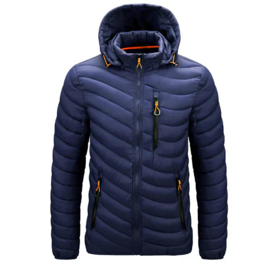 Demarcus - modische warme steppjacke für herren