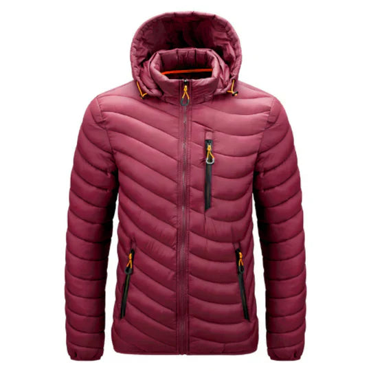 Demarcus - modische warme steppjacke für herren