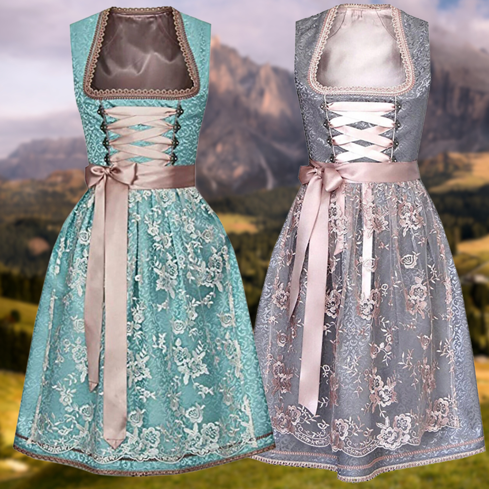 Trachtig mia - einzigartige tracht für damen mit schürze und bluse
