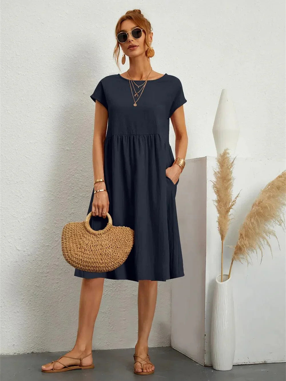 Sol | damen elegantes kleid