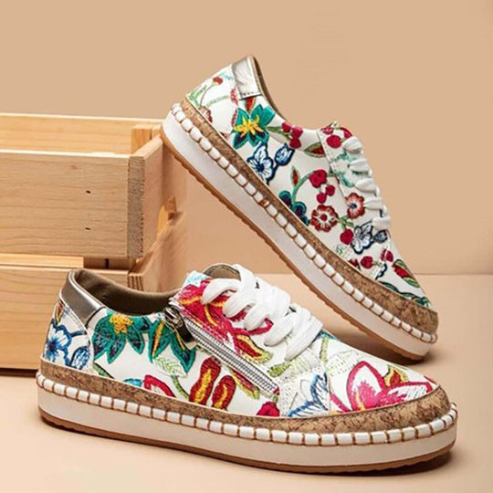 Santorin i flower sneaker trend der saison