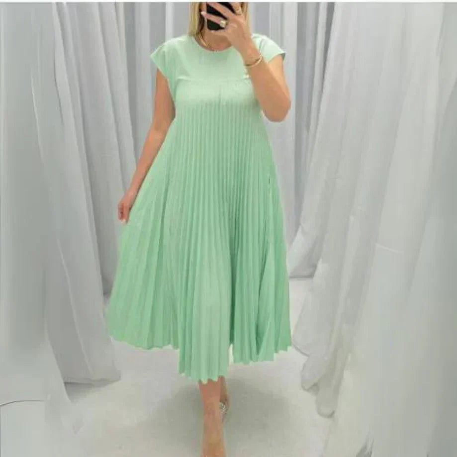 Seline | leichtes und frisches plisseekleid