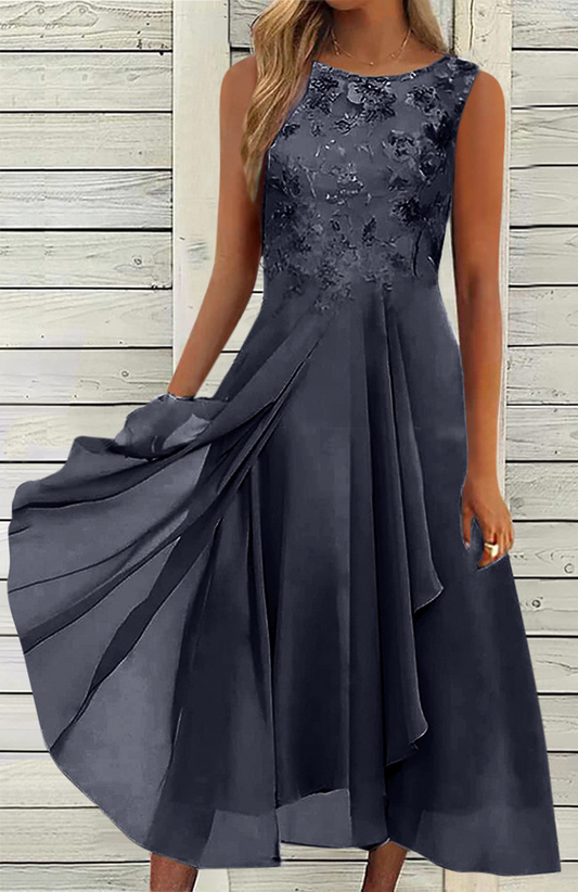 Spitzenzauber midikleid
