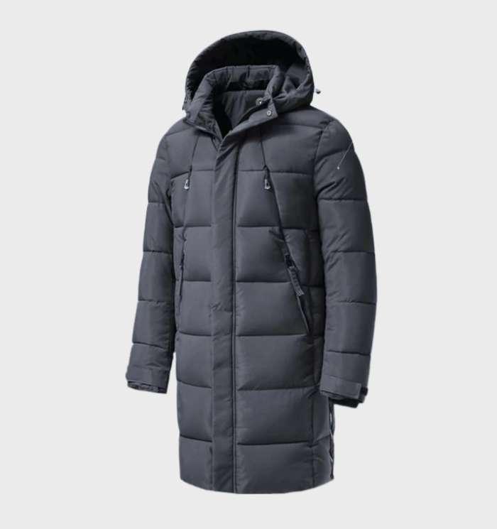 Bailee - klassische wind- und wasserdichte parkajacke mit dicker kapuze