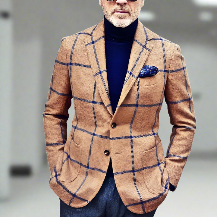Darnell - stilvoller karierter herrenblazer