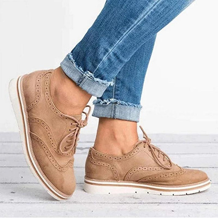 Jenni – stylische lederschuhe mit schnürsenkeln