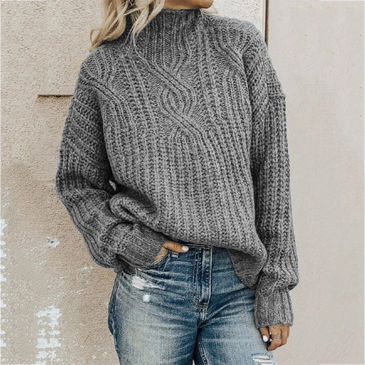 Amanda - ubergröße rollkragenpullover