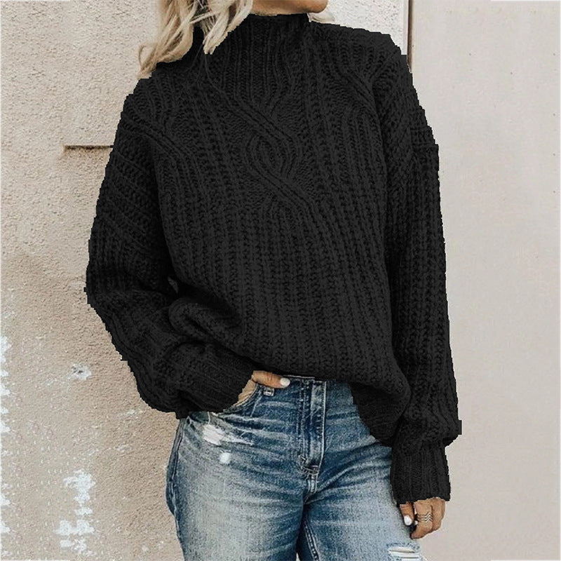 Amanda - ubergröße rollkragenpullover