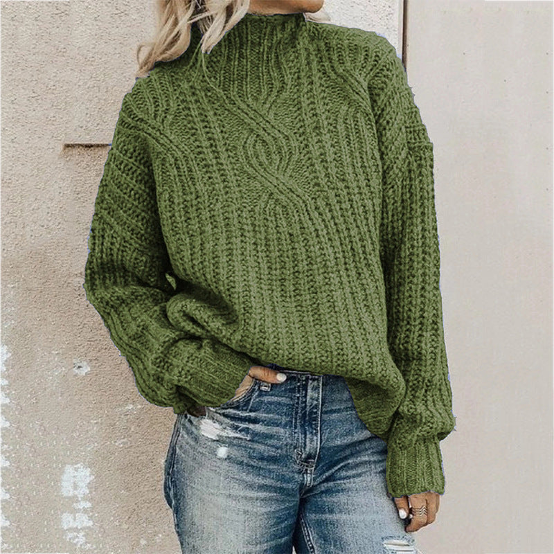 Amanda - ubergröße rollkragenpullover