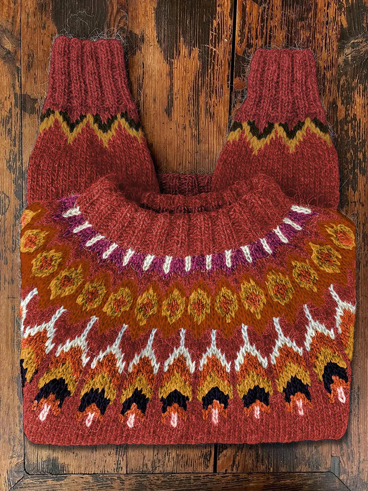 Cassius – vintage-isländischer pullover