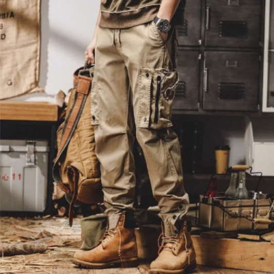 Ghost - cargohose mit mehreren taschen für herren