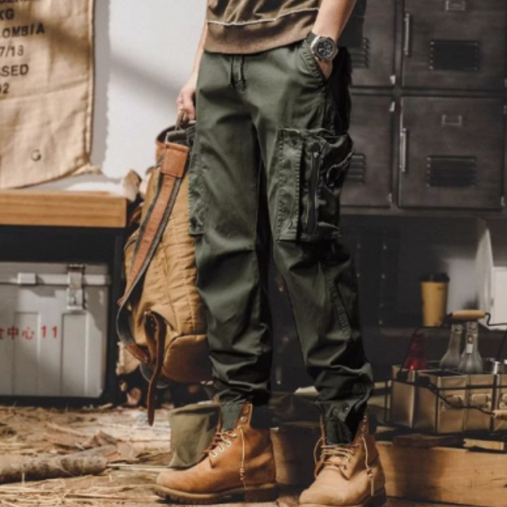 Ghost - cargohose mit mehreren taschen für herren