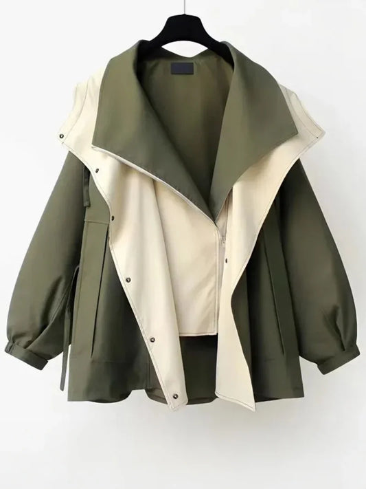 Lilian - stylischer wasserabweisender trenchcoat