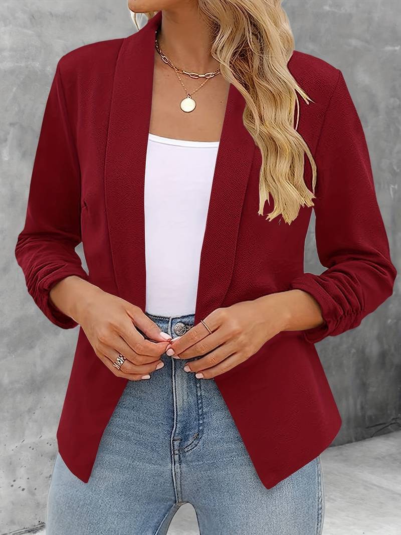 Isabella - stilvoller blazer mit offener vorderseite