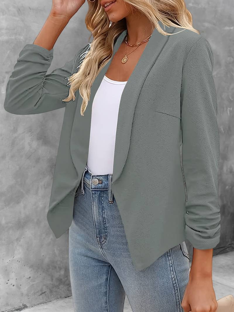 Isabella - stilvoller blazer mit offener vorderseite