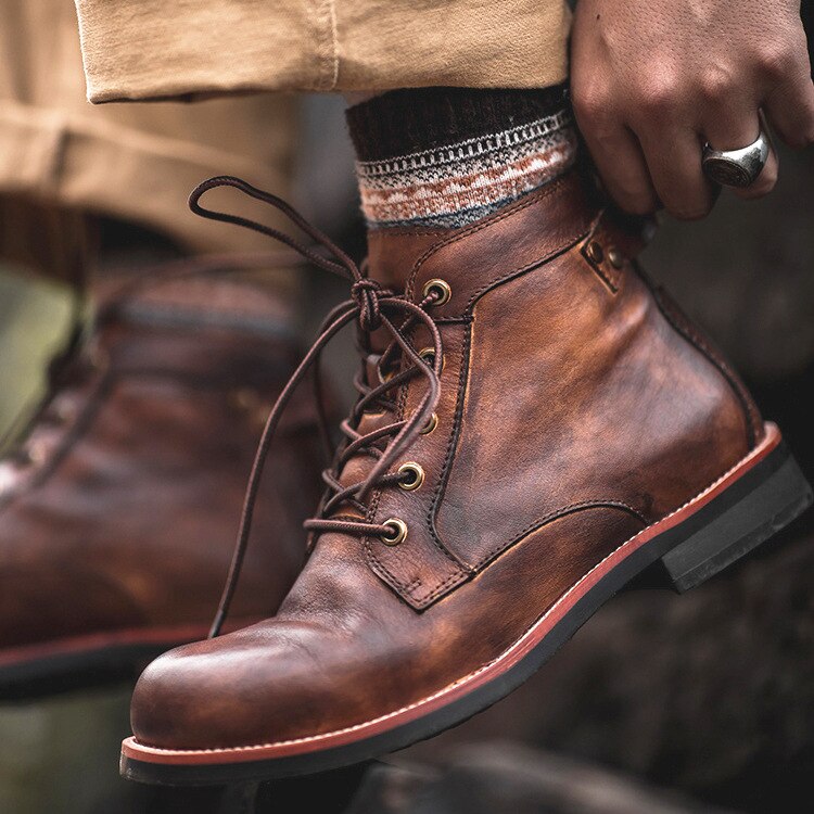 David - bequeme leder herrenschuhe