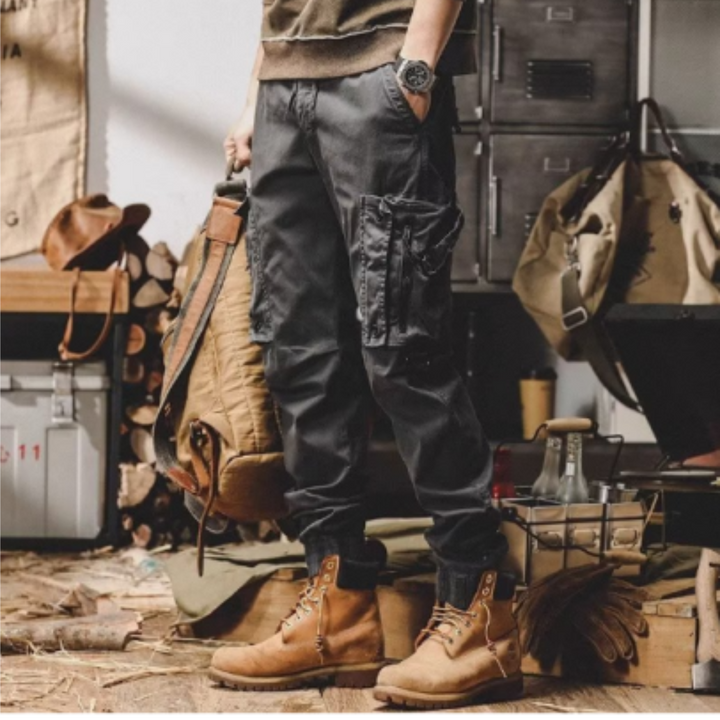 Ghost - cargohose mit mehreren taschen für herren