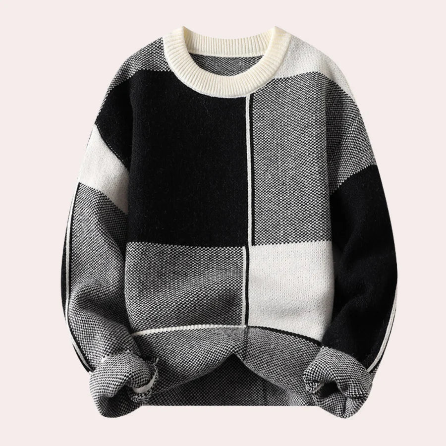 Caspar - trendiger herrenpullover