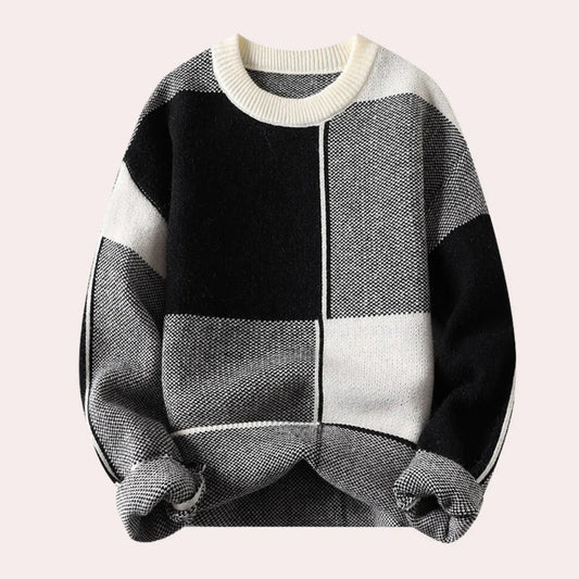 Caspar - trendiger herrenpullover