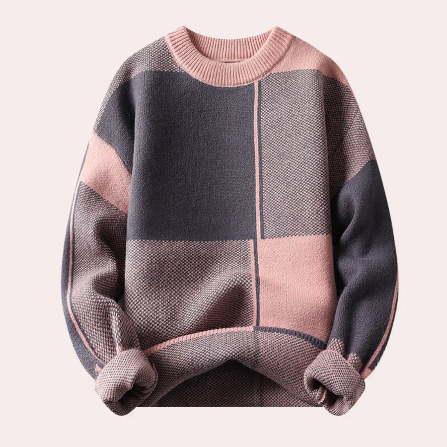 Caspar - trendiger herrenpullover