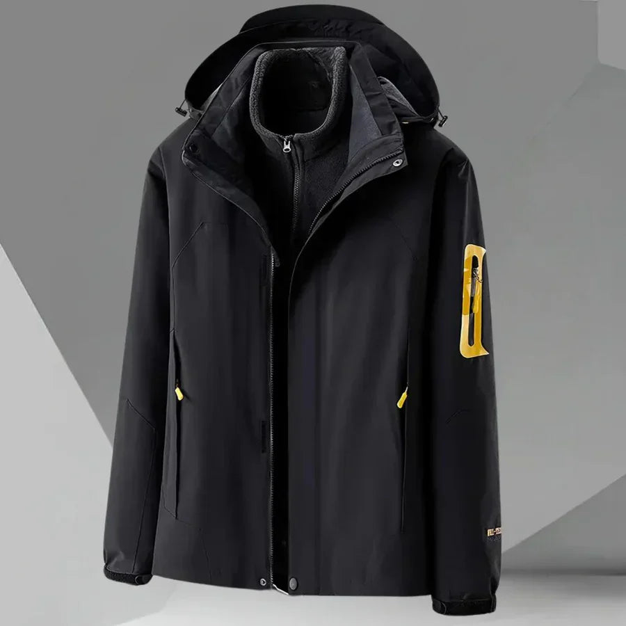 Eirik - praktische herren-windjacke mit kapuze