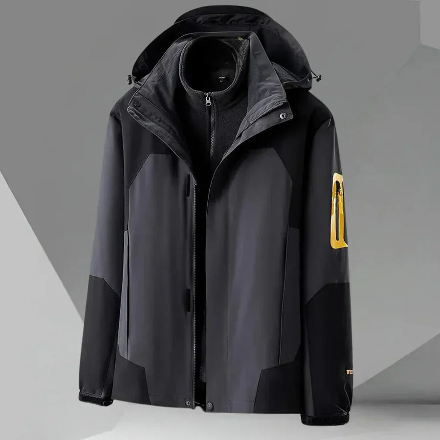 Eirik - praktische herren-windjacke mit kapuze