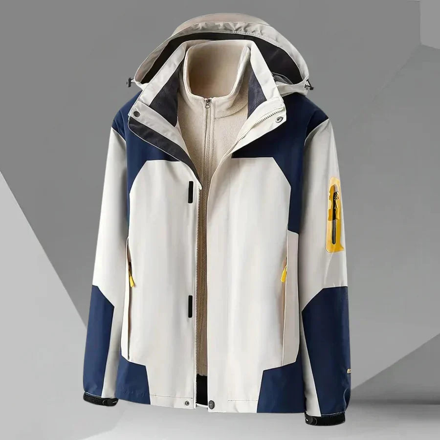 Eirik - praktische herren-windjacke mit kapuze