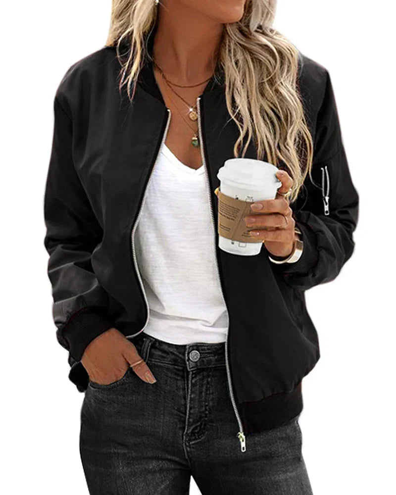 Stylische streetwear-bomberjacke - Henia