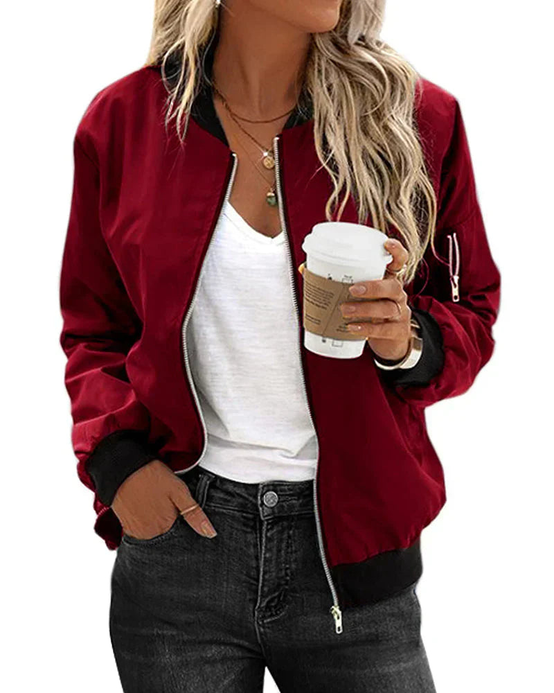 Stylische streetwear-bomberjacke - Henia