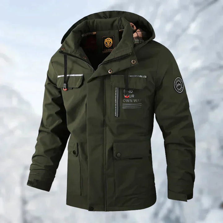 Arcticdefender - wind- und wasserdichte winterjacke für extreme bedingungen