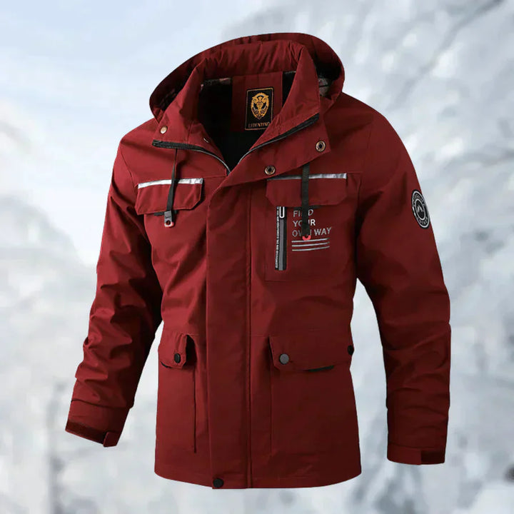 Arcticdefender - wind- und wasserdichte winterjacke für extreme bedingungen