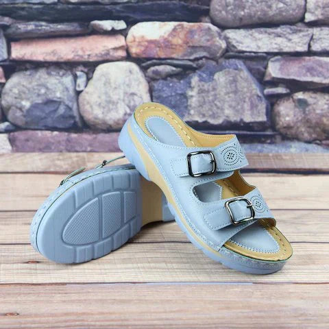 Orthopädische ledersandalen | Glayza