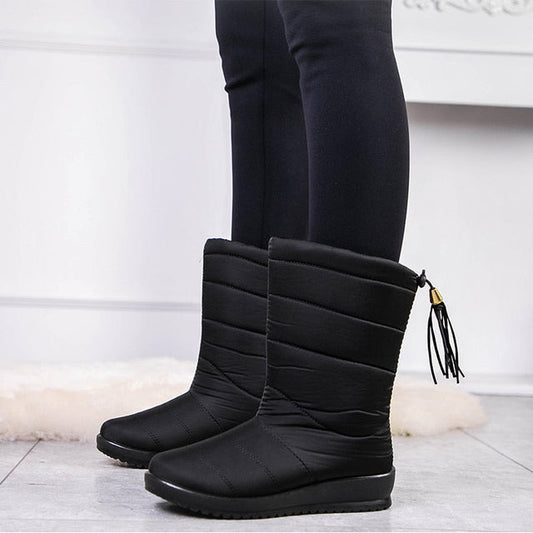 Alison - warme leichte winterstiefel für damen