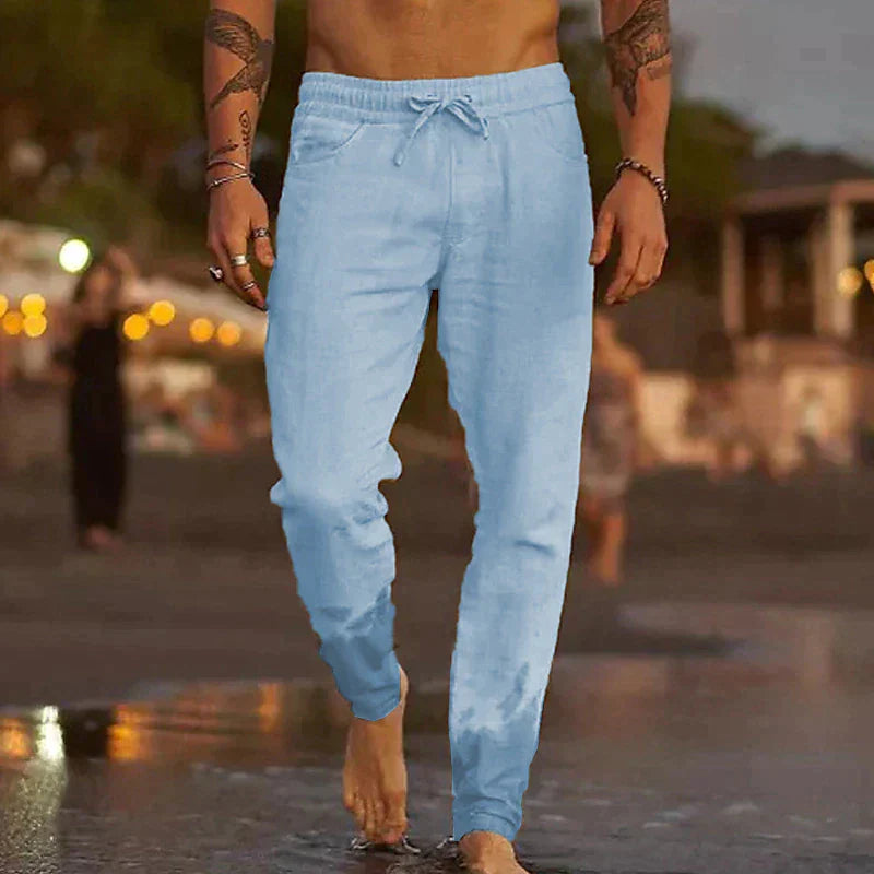 Lässige leinenhosen für männer - Jaxx