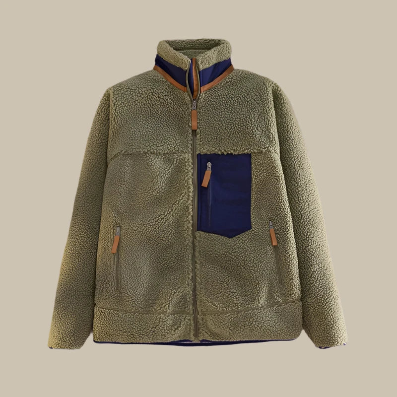 Zayne - bequeme fleece-pullover für herren