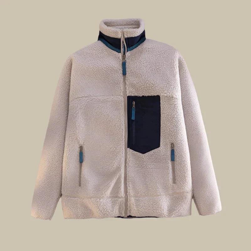 Zayne - bequeme fleece-pullover für herren